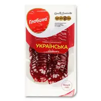 Globino, Hisə verilmiş kolbasa, birinci dərəcəli, dilimlənmiş, 80 q - 5