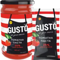 Томатная паста ТМ GUSTÓ