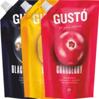 Ягодное пюре ТМ GUSTÓ