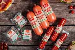 Продажа халяльных колбас и хот-догов Rosko.