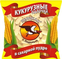 Кукурузные палочки ПЕЛИКАН 65 гр.