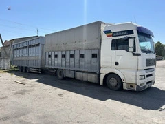 Продам Скотовоз MAN TGA 18.480 + прицеп скотовоз