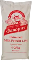 молоко сухое обезжиренное жирностью не более 1,5%.
